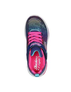 Zapatillas Skechers Wavy Beams Multicolor Niña