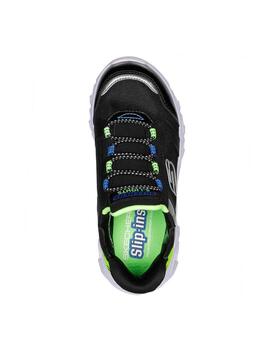 Zapatillas Skechers Hypno-Flash 2.0 Negro Niño