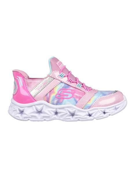 Zapatillas Skechers Galaxy Lights Rosa Ni a