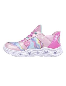 Zapatillas Skechers Galaxy Lights Rosa Niña