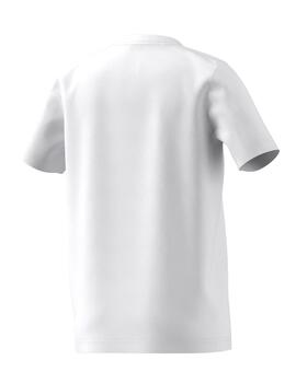 Camiseta Adidas B Bos Retro Blanco/Negro Niño