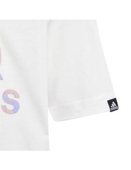 Camiseta Adidas G Bos Nature Blanco Niña