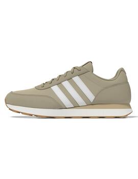 Zapatillas Adidas Run 60s 3.0 Beige/Bco Mujer