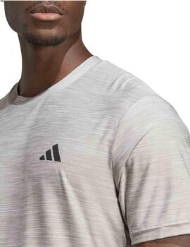 Camiseta Adidas TR-ES Stretch Gris Hombre