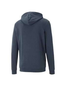 Sudadera Puma ESS  2 Col Big Logo Azul Osc Hombre