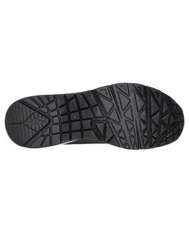 Zapatillas Skechers Uno Negro Mujer