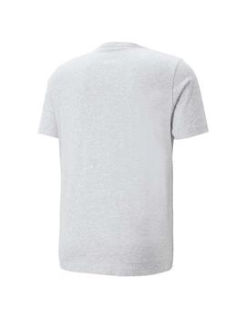 Camiseta Puma ESS  2 Col Logo Gris Hombre
