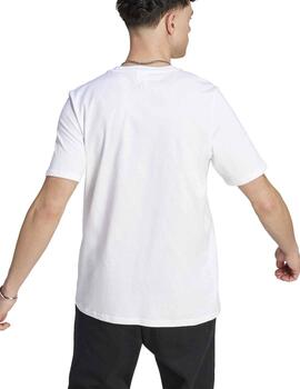 Camiseta Adidas M BL SJ T Blanco Hombre