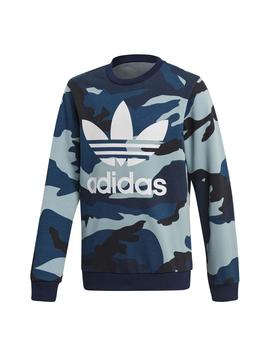 Registrarse un acreedor La oficina Sudadera Adidas Camo Multicolor