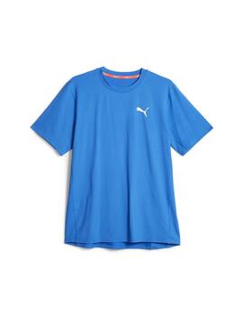 Camiseta Puma Run Cloudspun Azul Hombre