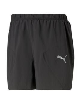 Pantalon corto Puma Run Favorite Wov5 Negro Hombre