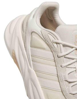 Zapatillas Adidas Ozelle Blanco/Beige Mujer