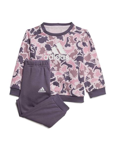 Chándal Adidas Bebé Rosa Violeta