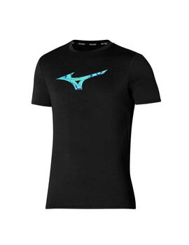 Camiseta Mizuno Core Rb Negro Hombre