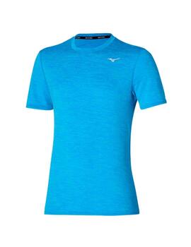 Camiseta Mizuno Impulse Core Azul Hombre