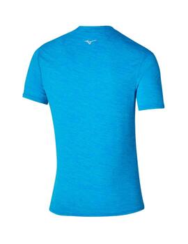 Camiseta Mizuno Impulse Core Azul Hombre