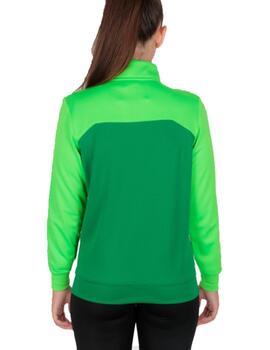 Sudadera Winner II Verde Flúor Mujer