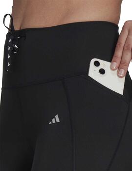 Leggings Adidas Run Ess 7/8 Negro Mujer
