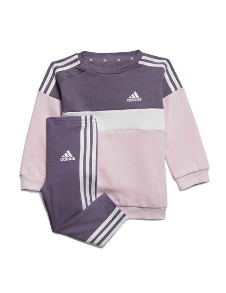 Chandal Adidas Bluv Rosa/Negro Niña