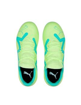 Botas Puma Future Play MG Jr Amarillo Fluor