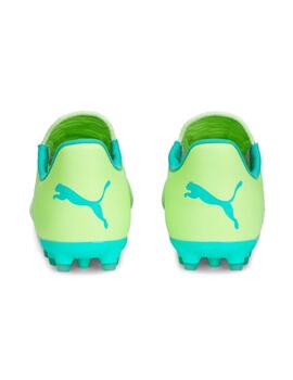 Botas Puma Future Play MG Jr Amarillo Fluor