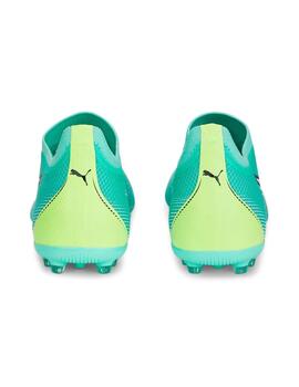 Botas Puma Ultra Match MG Verde Agua Hombre