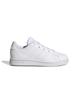 Zapatillas Adidas Advantage K Blanco Niño