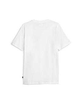 Camiseta Puma Graphics Wording Blanco Hombre