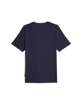 Camiseta Puma Gaphics Nº1 Logo Marino Hombre