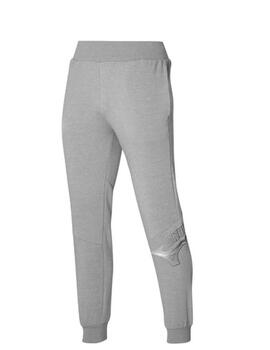 Pantalón Mizuno Athletic Rb Sweat Gris Hombre