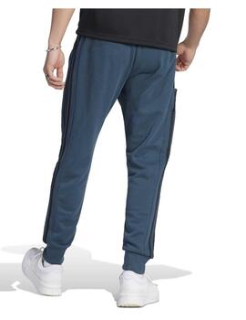 Pantalon Adidas M 3S FT TC Azul Hombre