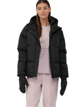 Cazadora 4F F234 Outerwear Crop Negro Mujer