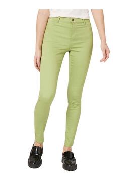 Pantalon Naf Naf Fpower Verde Mujer