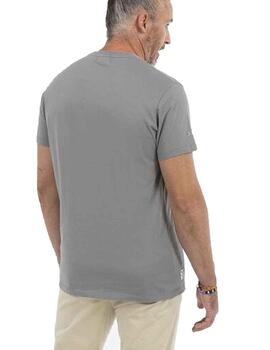 Camiseta elPulpo Country Side Gris Hombre