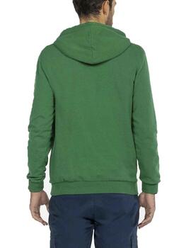 Sudadera elPulpo Iconic Verde Hombre