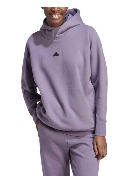 Sudadera Adidas W Z.N.E. OH Morado Mujer