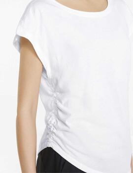 Camiseta Puma Studio Foundation Blanco Mujer