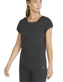 Camiseta Puma Studio Foundation Negro Mujer