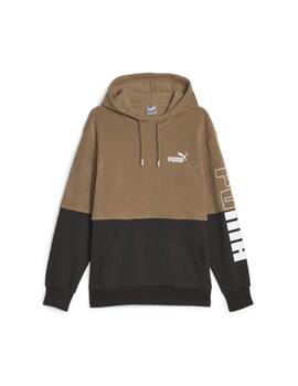 Sudadera Puma Power Winterize Marron Hombre