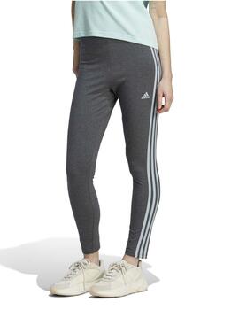 Leggings Adidas W 3S HW LG Gris/Azul Mujer