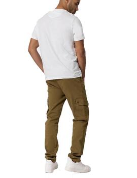 Pantalon Tiffosi Cargo Comfort_1 Verde Hombre