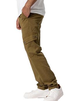 Pantalon Tiffosi Cargo Comfort_1 Verde Hombre