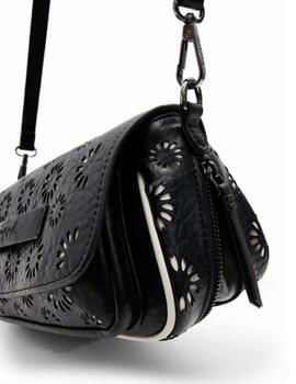 Bolso Desigual Amorina Tromso Negro/Bco Mujer