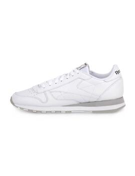 Zapatillas Reebok Classic Leather Blanco/Gris