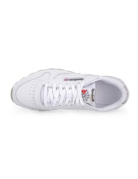 Zapatillas Reebok Classic Leather Blanco/Gris