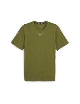 Camiseta Puma Fit Triblend UI Verde Hombre