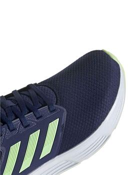 Zapatillas Adidas Galaxy 6M Azul/Verde Hombre