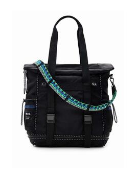 Mochila Desigual Modularis Stavanger Neg/A/V Mujer