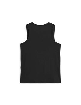 Camiseta Puma Fit Triblend Tank Negro Mujer