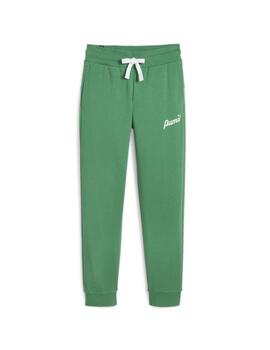 Pantalon Puma ESS  Script Verde Mujer